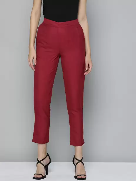 Women Straight Fit Trousers - image 4