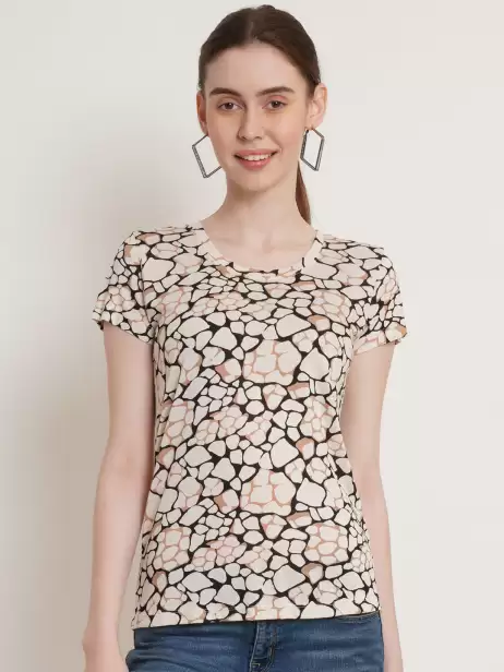 Printed Cotton T-shirt - image 4