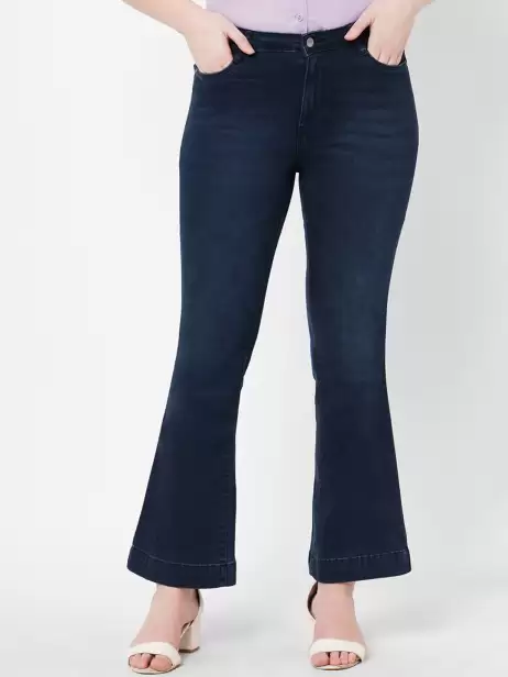 Women Bootcut High-Rise Jeans - image 4
