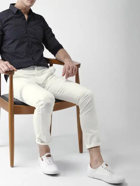 Men Slim Fit Chinos - image 4