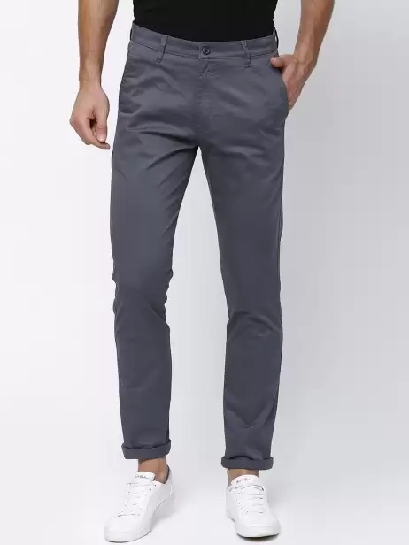 Men Slim Fit Trousers - image 4