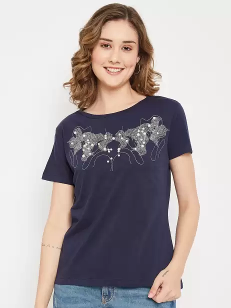 Printed Cotton T-shirt - image 4