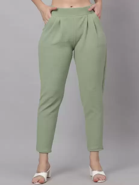 Women Regular Trousers - image 4
