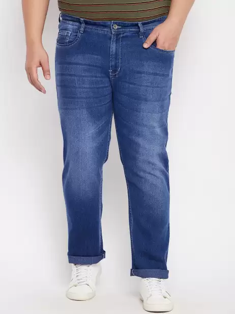 Men Heavy Fade Mid-Rise Jeans - image 4