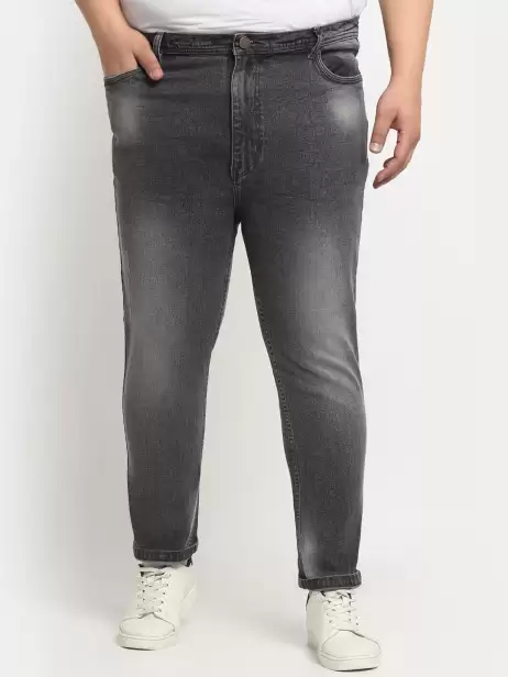 Men Plus Size Cotton Jeans - image 4