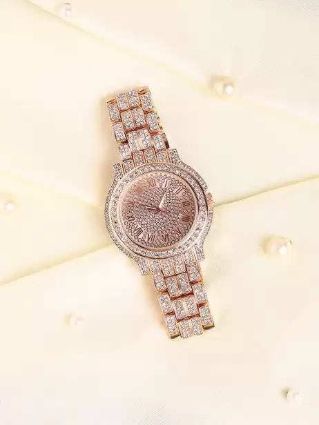 Women Embellished Watch - image 4