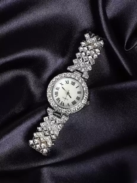 Women Embellished Watch - image 4