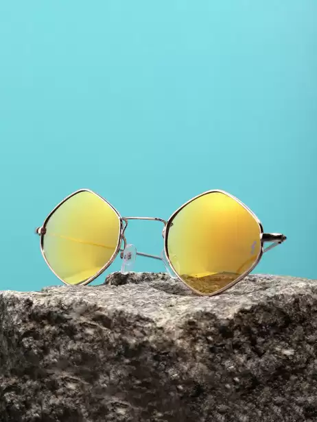 Women Octagonal Sunglasses - image 4