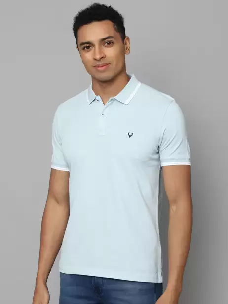Polo Collar Cotton T-shirt - image 4