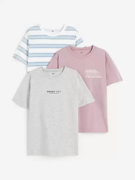 Boys 3-Pack Cotton T-Shirts - image 4