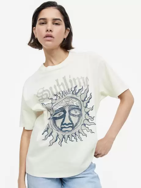 Oversized Printed T-shirt - image 4