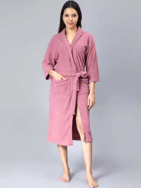 Women Double Side Bath Robe - image 4