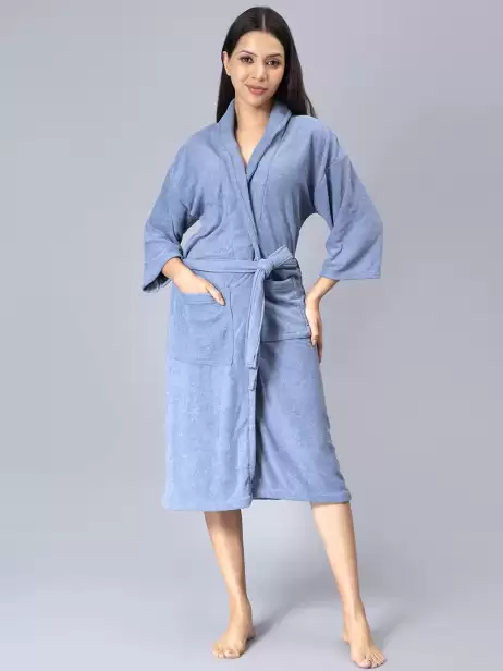 Women Double Side Bath Robe - image 4