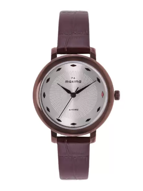 Women Leather Analogue Watch - image 4