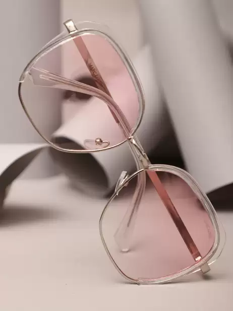 Women Square Sunglasses with UV Protected Lens - image 4