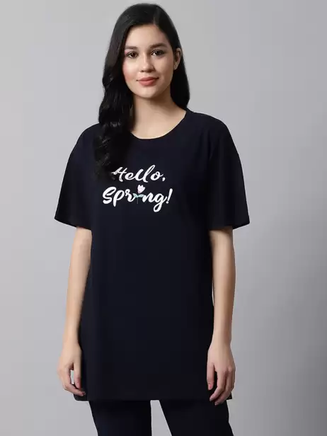 Oversized Longline T-shirt - image 4
