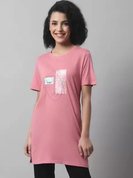 Oversized Longline T-shirt - image 4