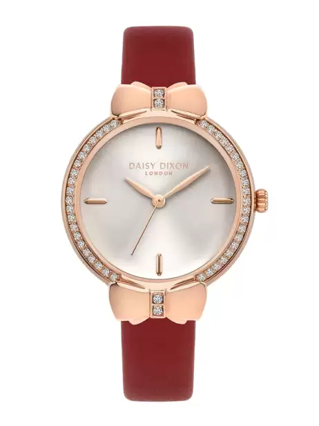 Women Leather Straps Watch - image 4