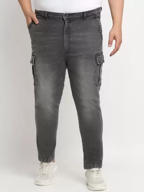 Plus Size Men Cargos Trousers - image 4
