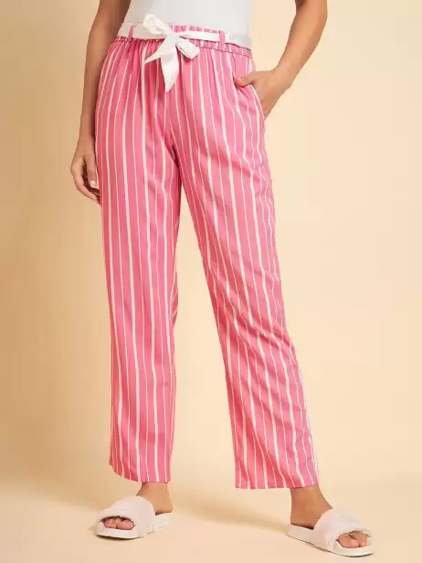 Women Striped Lounge Pants - image 4