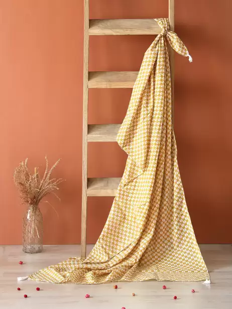 Women Printed Cotton Scarf - image 4