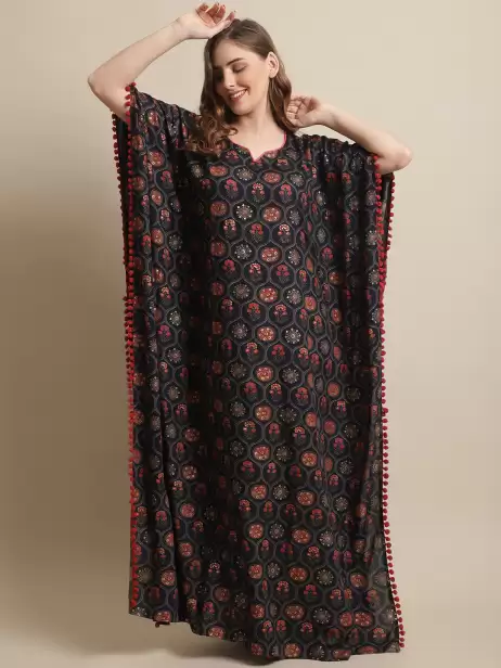 Pure Cotton Maxi Nightdress - image 4