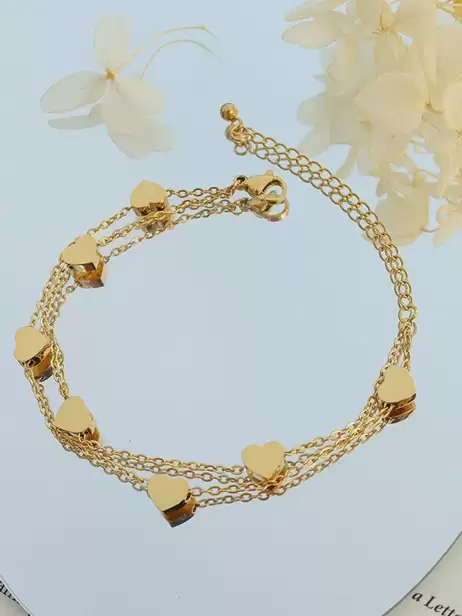 Women Gold-Plated Bracelet - image 4