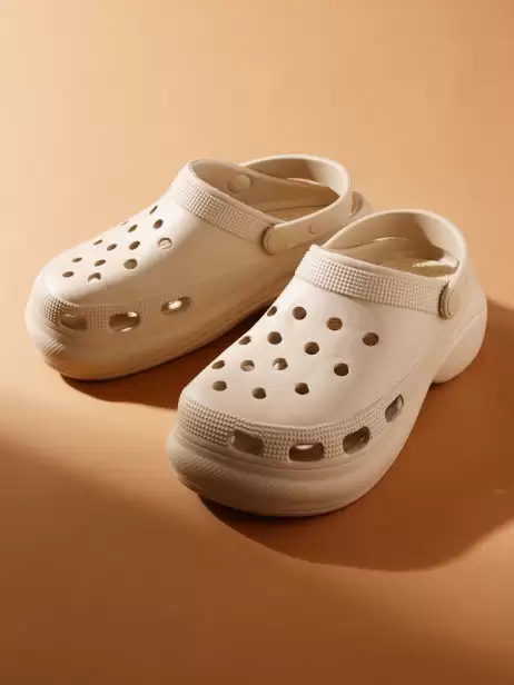 Women Self Design Clogs - image 4