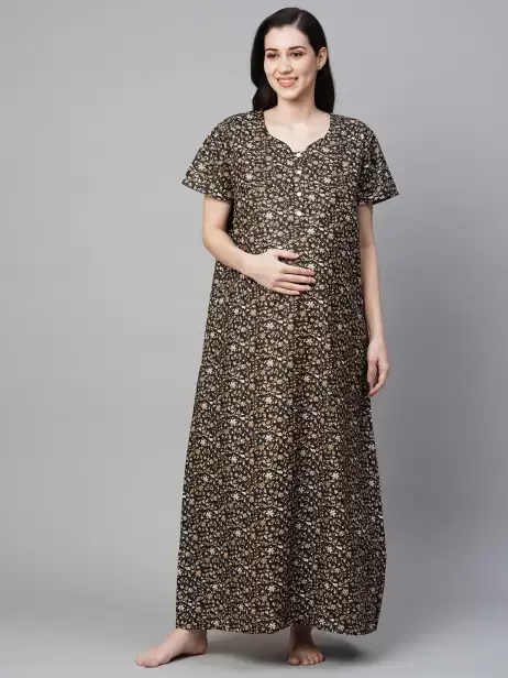 Printed Nightdress - image 4
