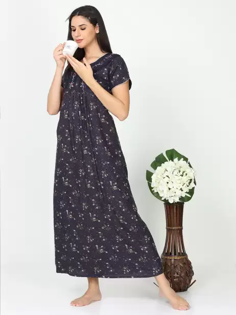 Printed Nightdress - image 4