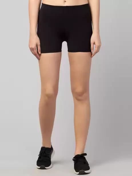 Women Skinny Fit Sports Shorts - image 4