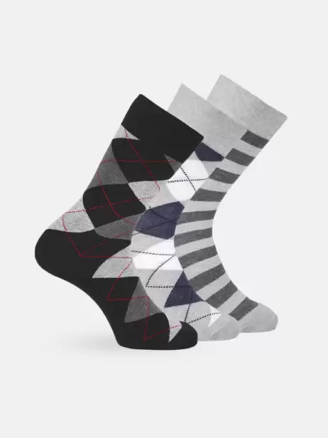 Men Set of 3 Socks - image 4
