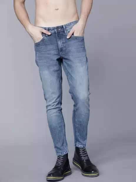 Men Tapered Fit Jeans - image 4