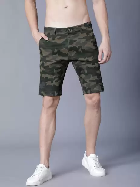 Men Slim Fit Regular Shorts - image 4