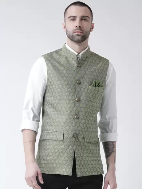 Men Nehru Jacket - image 4