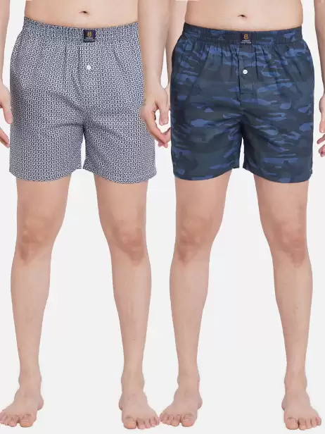 Men Pack of 2 Pure Cotton boxers - image 4