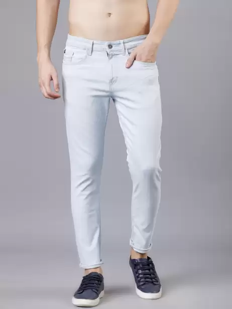 Men Tapered Fit Jeans - image 4