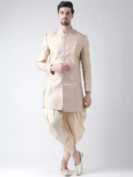 Men Sherwani With Dhoti Pants - image 4