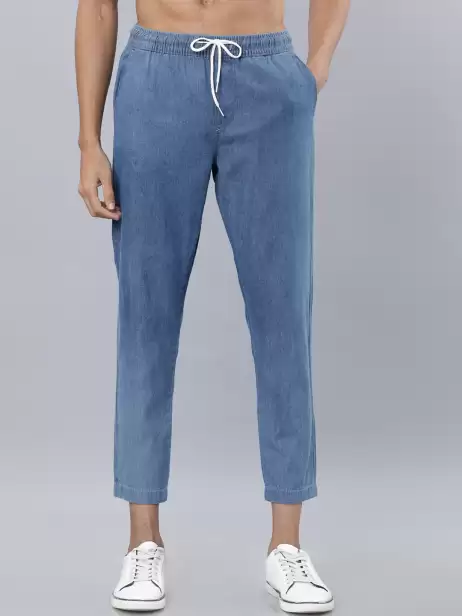 Men Tapered Fit Jeans - image 4