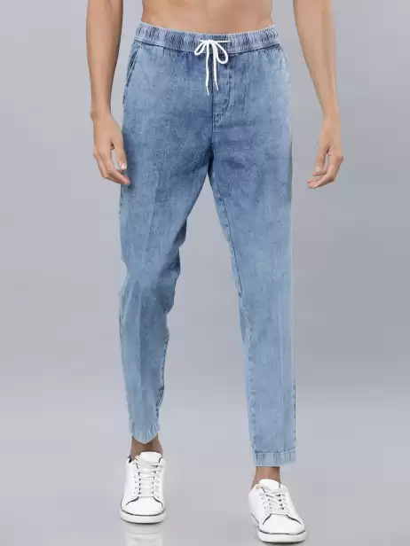 Men Tapered Fit Jeans - image 4