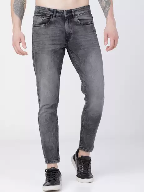 Men Tapered Fit Jeans - image 4