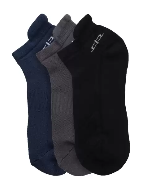 Men Pack of 3 Solid Bamboo Anti-Odour Ankle-Length Socks - image 4