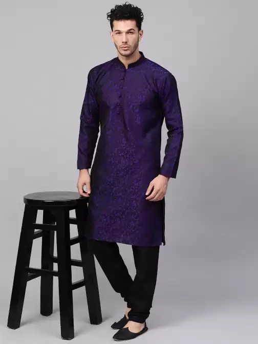 Men Kurta with Churidar - image 5