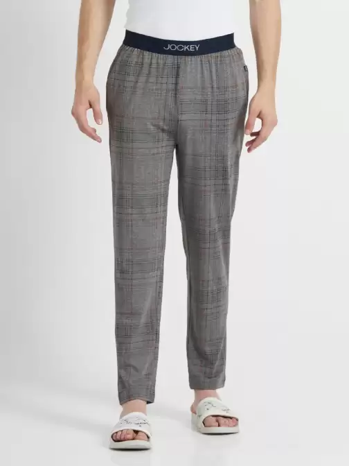 Men Checked Lounge Pants - image 5