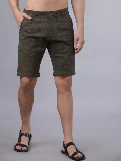 Men Slim Fit Regular Shorts - image 5