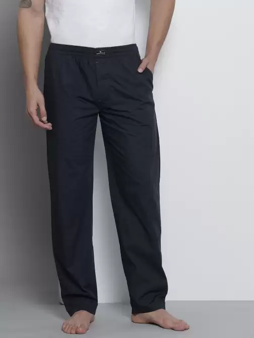 Men Solid Cotton Lounge Pants - image 5