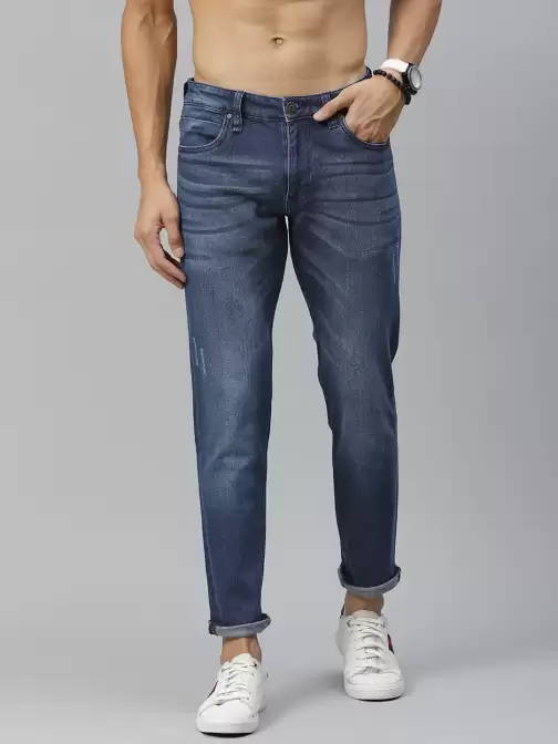 Men Carrot Fit Jeans - image 5