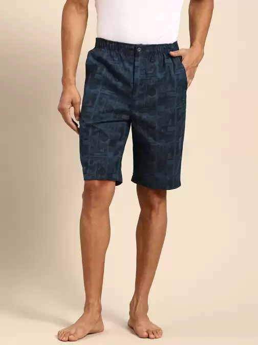 Men Printed Lounge Shorts - image 5