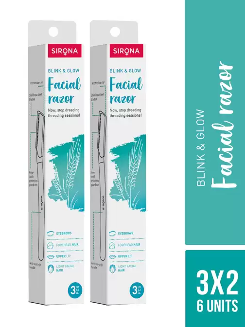 Women Set of 6 Face Razor - image 5