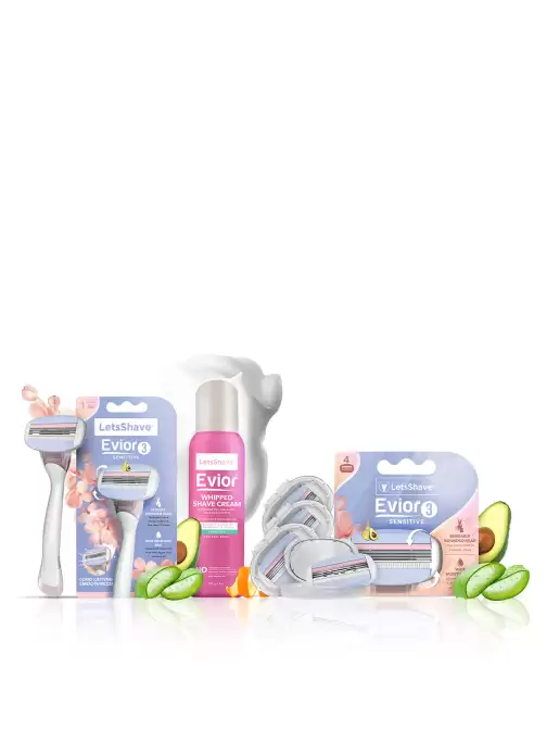 Women Razor With Shaving Cream - image 5